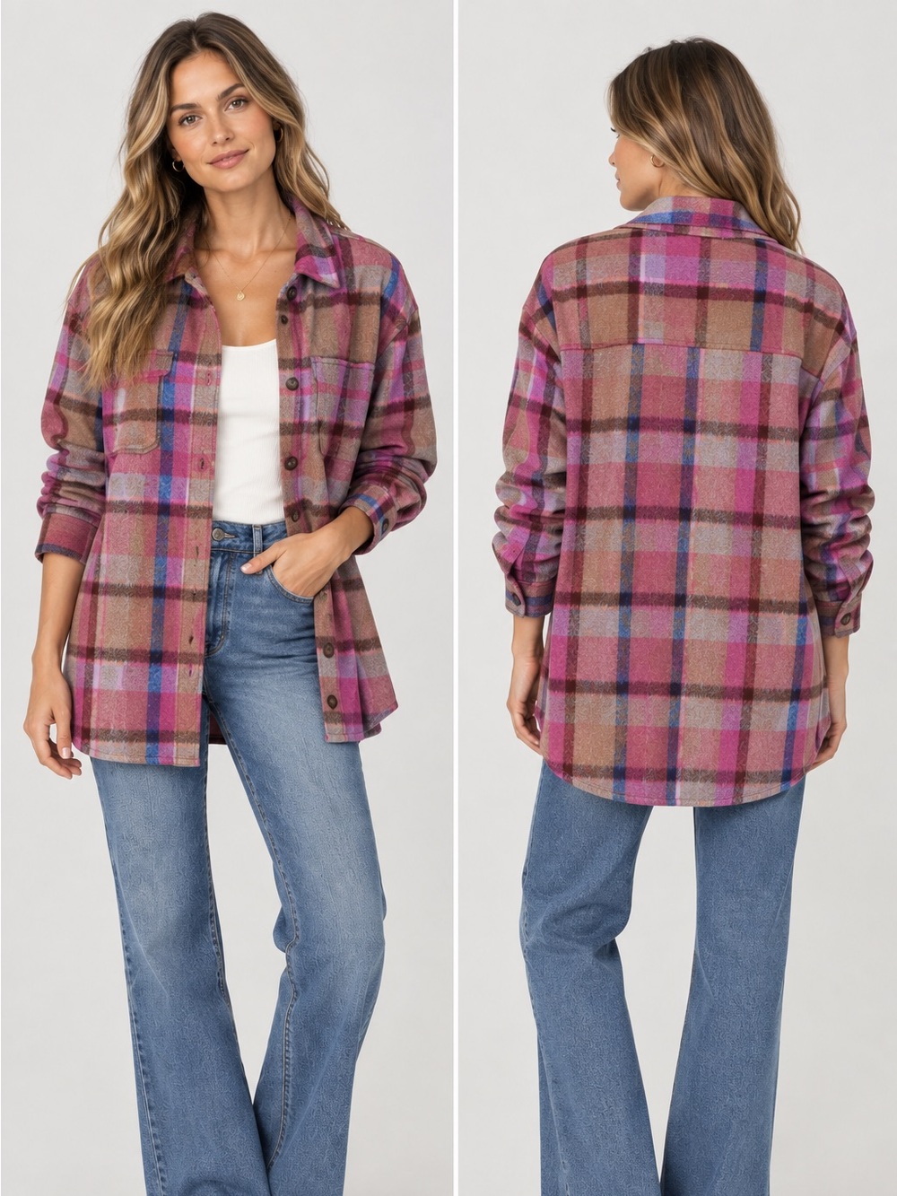 Anthropologie NEW boho Avec Les Filles wool blend shacket sz XS Oversize NEW
